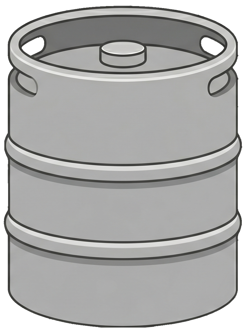 Keg illustration